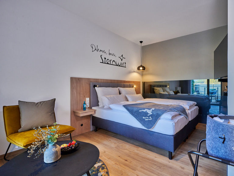 Das Landhotel Sternwirt bietet durch das Barrierefreundliche Zimmer auch für Menschen mit einer Einschränkung im Alltag den perfekten Urlaubsort